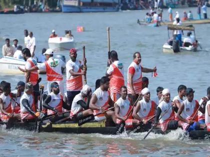 The world's largest water sports event at Kollam in Kerala | केरळमधील कोल्लम येथे जगातील सर्वात मोठी जलक्रीडा स्पर्धा