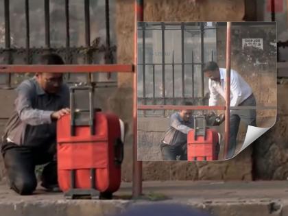 मोठी बातमी! सीएसएमटी स्थानकाबाहेर संशयित बॅग; पोलिस अलर्टवर - Marathi News | Big news! Suspicious bag found outside CSMT station; Police on alert | Latest News at Lokmat.com