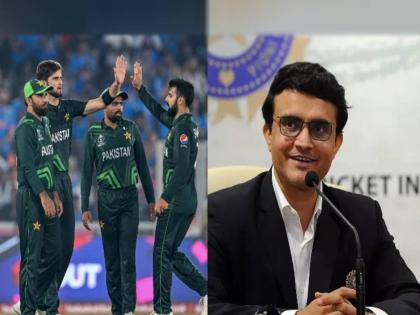  current pakistan team cannot handle pressure says former indian captain Sourav Ganguly after ind vs pak clas in icc odi world cup 2023 | आताच्या पाकिस्तानी संघात काहीच दम नाही; भारताची 'दादा'गिरी अन् गांगुलीकडून शेजाऱ्यांची धुलाई