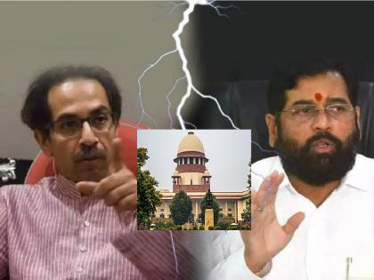 Thackeray vs Shinde : ...then we will not do 'whip', we will not disqualify the MLAs of the Thackeray group: Shiv Sena's 'word' to the court | Thackeray vs Shinde : ...तोवर आम्ही 'व्हिप' काढणार नाही, ठाकरे गटाच्या आमदारांना अपात्र ठरवणार नाहीः शिवसेनेचा कोर्टाला 'शब्द'