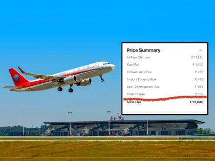 cute charge in air ticket goes viral on social media indigo clarifies the concept | Cute Charge: विमान तिकीटात प्रवाशाकडून आकारला 'क्यूट चार्ज'; नेटकरी गोंधळात; अखेर विमान कंपनीने सांगितला अर्थ