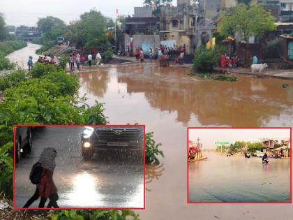 unseasonal rain with lightning strike in vidarbha, 11.8 mm rain recorded on friday till 5.30 pm in Nagpur | वादळी पावसाचा मार, दिवसाच अंधार; रब्बी पिके गार