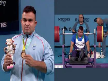 indian player sudhir wins gold medal in birmingham para powerlifting india create history first medal in this event | Sudhir Wins Gold Medal: सुधीरनं पॅरा पॉवरलिफ्टिंगमध्ये 'सुवर्ण' कामगिरी करत रचला इतिहास, भारताला मिळालं सहावं गोल्ड