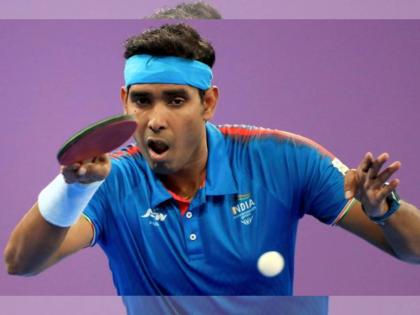 Commonwealth Games 2022 Table Tennis : The 40-year-old grabs his 4th singles medal at the Commonwealth Games by clinching GOLD for India, beats England's Liam Pitchford | Commonwealth Games 2022 : ४० वर्षीय शरथ कमलने सुवर्णपदक जिंकून रचला इतिहास; राष्ट्रकुल स्पर्धेत जिंकलेे एकूण १३वे पदक