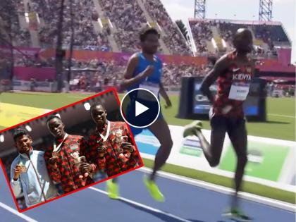 Commonwealth Games 2022 Avinash Sable : Avinash Sable's rise & rise is superb. today he is a CWG silver medallist & nearly made a late push for gold. So close, Watch Video  | Commonwealth Games 2022 : कसला भारी पळाला! महाराष्ट्राच्या अविनाश साबळेच्या 'ऐतिहासिक' शर्यतीचे व्हा साक्षीदार, Video  