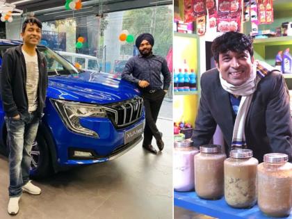 The kapil sharma show chandan prabhakar new car chandan prabhakar net worth | भारीच ! The Kapil Sharma Show मधल्या चंदू चायवाल्याने खरेदी केली आलिशान XUV 700कार