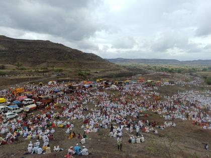 sant dnyaneshwar palkhi go to valhe | Ashadhi Wari: ज्ञानोबांनी घेतला खंडेरायाचा निरोप; लाखो वैष्णव अन् माऊलींचे वाल्हेकडे प्रस्थान