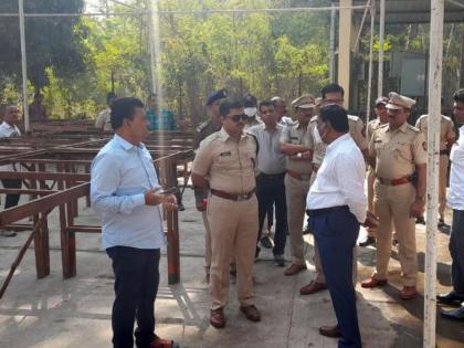 Preparations by the officials for the Governor's visit | राज्यपालांच्या दौऱ्याची अधिकाऱ्यांकडून तयारी Preparations by the officials for the Governor's visit | राज्यपालांच्या दौऱ्याची अधिकाऱ्यांकडून तयारी
