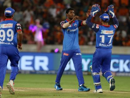 IPL 2019 SRH vs DC live update : दिल्लीचा हैदराबादवर विजय