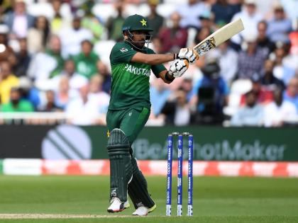 ICC World Cup 2019: Pakistan given 349 runs target to England | ICC World Cup 2019 : पाकिस्तान तिनशे पार, इंग्लंडपुढे 349 धावांचे आव्हान