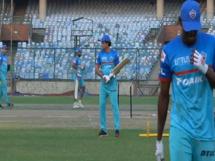 IPL 2019: Sourav Ganguly's hitting on net's; Watch video | IPL 2019 : सौरव गांगुलीची दमदार फटकेबाजी; पाहा व्हिडीओ