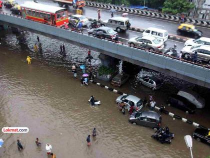 Water again changes the municipal planning, Mumbai is under water, knee-deep water in Hindmata area | पालिकेच्या नियोजनावर पुन्हा फेरले पाणी, मुंबई पाण्याखाली, हिंदमाता परिसरात गुडघाभर पाणी Water again changes the municipal planning, Mumbai is under water, knee-deep water in Hindmata area | पालिकेच्या नियोजनावर पुन्हा फेरले पाणी, मुंबई पाण्याखाली, हिंदमाता परिसरात गुडघाभर पाणी