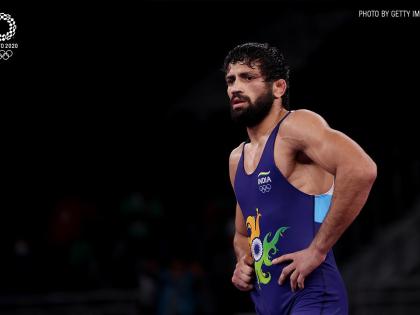 wrestler who bites during match is my good friend says Ravi Dahiya | चावा घेणारा मल्ल माझा चांगला मित्र - रवी दहिया