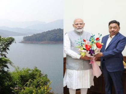 Tilari Dam area will benefit from international tourism, MP Narayan Rane met Prime Minister Narendra Modi | तिलारी धरण परिसराला लाभणार पर्यटनाचे 'आंतरराष्ट्रीय कोंदण'; नारायण राणेंनी घेतली पंतप्रधान नरेंद्र मोदींची भेट