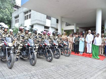 Damini an independent team of 44 women will run in Nashik city on a two-wheeler | आता नाशिक शहरात दुचाकीने धावणार ‘दामिनी’, 44 महिलांचे स्वतंत्र पथक सक्रीय