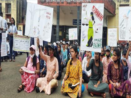 Students' sit-in protest against new policy of Agriculture Service Main Examination | कृषी सेवा मुख्य परीक्षेच्या नव्या धोरणाविरोधात विद्यार्थ्यांचे ठिय्या आंदोलन