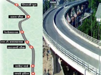 Proposal to construct an elevated flyover of about 10 kilometers in Kolhapur from Tawde Hotel to Shivaji Bridge via Rankala Gaganbawada Road | Kolhapur: तावडे हॉटेल ते शिवाजी पुलापर्यंत प्रवास होणार सुसाट, १० किलोमीटर उड्डाणपुलाचा प्रस्ताव Proposal to construct an elevated flyover of about 10 kilometers in Kolhapur from Tawde Hotel to Shivaji Bridge via Rankala Gaganbawada Road | Kolhapur: तावडे हॉटेल ते शिवाजी पुलापर्यंत प्रवास होणार सुसाट, १० किलोमीटर उड्डाणपुलाचा प्रस्ताव