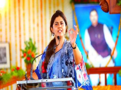 'I am coming for your darshan, I am coming for Bhagwan Baba's blessings...' Pankaja Munde's video goes viral | 'मी तुमच्या दर्शनासाठी येत आहे, भगवानबाबांच्या आशीर्वादासाठी येत आहे...' पंकजा मुंडेंचा व्हिडीओ व्हायरल