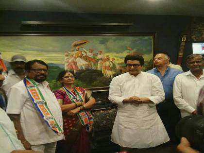 Shivsena's Dasarath Shirke entered in MNS | शिवसेनेचे उपनेते दशरथ शिर्के यांचा 'मनसे' प्रवेश