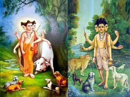 guru purnima 2025 know about shree dattatray lord 24 guru what did he learn from whom find out the meaning of this | १, २ नाही, दत्तगुरुंचे आहेत तब्बल २४ गुरु; कोणाकडून काय शिकले? याचा अन्वयार्थ जाणून घ्या guru purnima 2025 know about shree dattatray lord 24 guru what did he learn from whom find out the meaning of this | १, २ नाही, दत्तगुरुंचे आहेत तब्बल २४ गुरु; कोणाकडून काय शिकले? याचा अन्वयार्थ जाणून घ्या