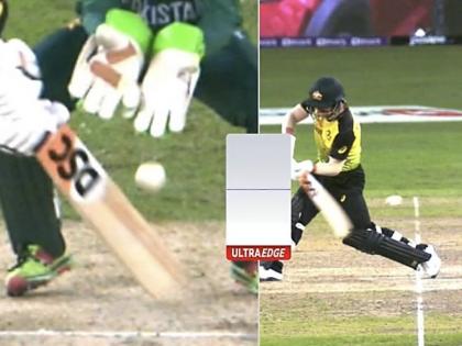 T20 World Cup, PAK vs AUS Semi Final Live Update : David Warner was not out; Nothing on ultra edge what was Warner thinking not reviewing that ball? | T20 World Cup, PAK vs AUS Semi Final Live Update : पाकिस्तानची चिटींग की डेव्हिड वॉर्नरची चूक?; अम्पायरच्या निर्णयानं ऑस्ट्रेलियाचा घात 