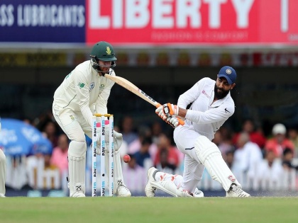 India vs South Africa, 3rd Test: India declare at 497/9 on Day 2 against South Africa at Ranchi | India vs South Africa, 3rd Test : भारताच्या फलंदाजांनी गाजवलं मैदान, आफ्रिकेसमोर उभा केला धावांचा डोंगर