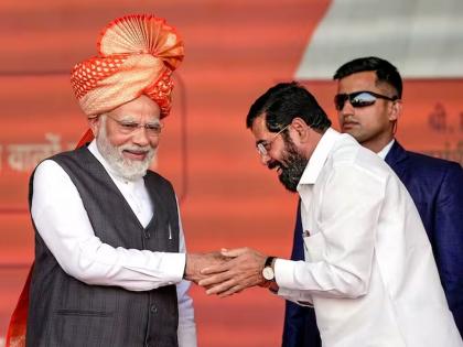 Shiv Sena of Eknath Shinde away from Modi @ 9; There is still no discussion about inclusion in state and also in center | मोदी @ ९ पासून मित्र शिंदेंची शिवसेना दूरच; सामावून घेण्याबाबत अद्याप चर्चा नाही