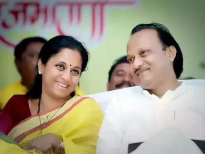 I have asked Ajit Pawar to find well-wishers, he is maharashtras Amitabh Bachchan; Supriya Sule's attack on Eknath Shinde's advertisement | अजित पवार हे महाराष्ट्राचे अमिताभ बच्चन; सुप्रिया सुळेंनी दिले हितचिंतक शोधण्याचे 'आदेश'