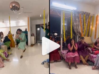 Best Friends Dance Performance Viral: Jigar! A close friend gave such a surprise on Mehndi night; The bride started crying...trending Video | Best Friends Dance Performance Viral: जिगरचा Video! जवळच्या मित्राने मेहंदीच्या रात्री असे सरप्राईज दिले; नववधू रडायला लागली...