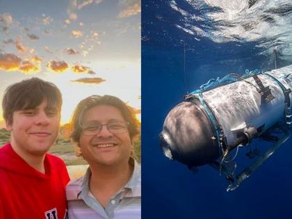 Titan Submarine : Whose destiny...! The Pakistani billionaire father and son were not going to go through that submarine...; us investor jay bloom told after Accident | Titan Submarine : नशिबापुढे कोणाचे...! त्या पाणबुडीतून पाकिस्तानी अब्जाधीश पिता-पुत्र जाणारच नव्हते...