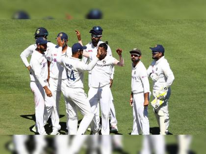 India vs Australia, 2nd Test : Australia are all out for 195, Jasprit Bumrah took four & R Ashwin took three wickets | India vs Australia, 2nd Test : अजिंक्य रहाणेची स्मार्ट कॅप्टन्सी, ऑस्ट्रेलियाचा पहिला डाव दोनशेच्या आत गुंडाळला 