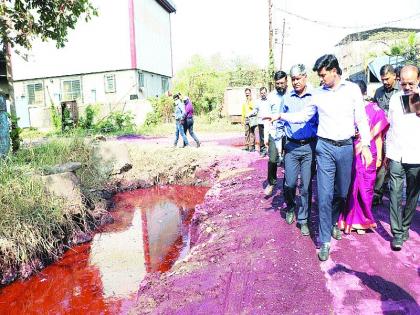 CM demands report on pink road; Examination by MPs Shrikant Shinde | गुलाबी रस्त्याबाबत मुख्यमंत्र्यांनी मागवला अहवाल; खासदारांनी केली पाहणी