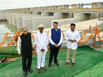 Inauguration of World's Largest Lift Irrigation Project; Kaleswaram project started | महाराष्ट्र, तेलंगणा, आंध्रला 'कलमेश्वर' पावणार; पाण्याची चिंता मिटणार