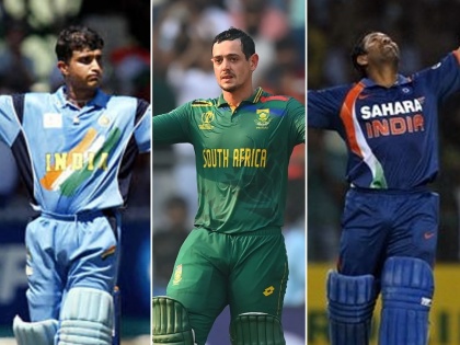 ICC ODI World Cup 2023 SA vs BAN Live : Quinton de Kock became a 4th Player to Quickest to reach 20th ODI Century, break Sachin Tendulkar and Sourav Ganguly  | क्विंटन डी कॉक ऑन फायर! शतकासह एका फटक्यात मोडला सचिन, गांगुली अन् रोहितचा विक्रम  