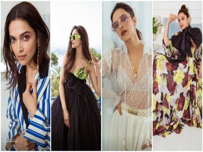 Cannes 2019: Four Looks on the second day of Deepika Padukone, see her witch, classy and hot guess | Cannes 2019 : दीपिका पादुकोणचे दुसऱ्या दिवशी चार लूक्स, पहा तिचा ग्लॅमरस, क्लासी आणि हॉट अंदाज