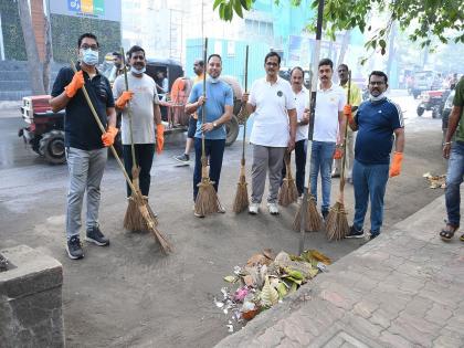 Deep cleaning campaign in B and C ward conducted by KDMC | केडीएमसीने राबविली ब आणि क प्रभागात डीप क्लिनिंग मोहिम