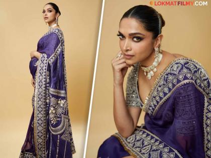 Mom-to-be Deepika Padukone flaunts baby bump, pregnancy glow in Saree Desi Andaz | मॉम टू बी दीपिका पादुकोणचा साडीत देसी अंदाज, फ्लॉन्ट केला बेबी बंप, चेहऱ्यावर दिसला प्रेग्नेंसी ग्लो