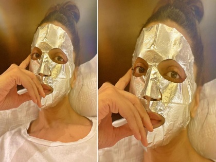 Deepika Padukone Shares a Picture Sporting a Face Mask As She Gears Up For the Weekend | पेहचान कोण? सिल्व्हर रंगाचा फेस मास्क लावून विचारात आहे दंग, कोण आहे ती?