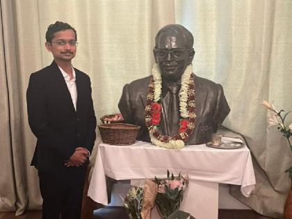 chandrapur's Adv. Deepak Chatap gave Speech In world ambedkarite conference at london and inaugurated constitution course | चंद्रपूरचा पोरगा लंडनमध्ये चमकला; जागतिक आंबेडकराईट परिषदेत सोडली छाप