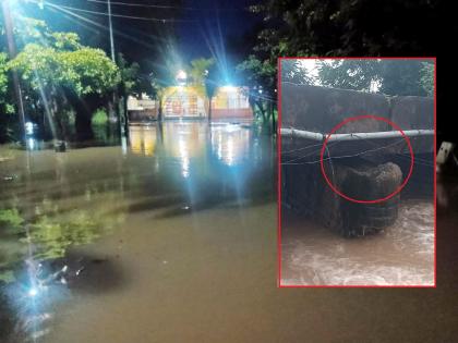 Nanded: Floods engulf Degalur! Release from dam in Telangana, Lendi river flow cuts off connectivity to many villages | Nanded: तेलंगणातील धरणातून विसर्ग, लेंडी नदीच्या प्रवाहाने देगलूरमधील गावांना पुराने वेढले! Nanded: Floods engulf Degalur! Release from dam in Telangana, Lendi river flow cuts off connectivity to many villages | Nanded: तेलंगणातील धरणातून विसर्ग, लेंडी नदीच्या प्रवाहाने देगलूरमधील गावांना पुराने वेढले!