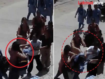 After a fight and abuse in school student was attacked with a blade in delhi | मागून तोंड धरलं, कटर काढलं अन्...; शाळेतल्या भांडणाचा असा घेतला सूड, विद्यार्थिनीला पडले ५० टाके After a fight and abuse in school student was attacked with a blade in delhi | मागून तोंड धरलं, कटर काढलं अन्...; शाळेतल्या भांडणाचा असा घेतला सूड, विद्यार्थिनीला पडले ५० टाके