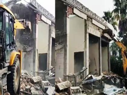 400 crore house bulldozer driven, major action in Delhi; What exactly is the case? | ४०० कोटींच्या घरावर बुलडोझर चालवला, दिल्लीत मोठी कारवाई; नेमकं प्रकरण काय?