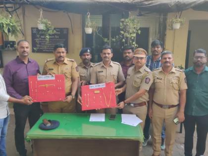 On the basis of 100 CCTVs, Virar police succeeded in solving the crime of burglary, seized 395 grams of gold from the burglary. | १०० सीसीटीव्हीच्या आधारे घरफोडीच्या, गुन्ह्याची उकल करण्यात विरार पोलिसांना यश घरफोडीतील ३९५ ग्रॅम सोने हस्तगत