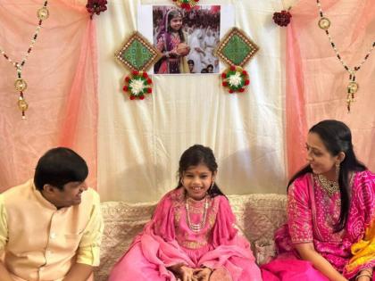 surat 8 year old daughter devanshi sanghvi of diamond baron dhanesh embraces monkhood | आलिशान जीवनाचा त्याग, कोट्यवधींची संपत्ती नाकारली; हिरे व्यापाऱ्याच्या लेकीने घेतला संन्यास