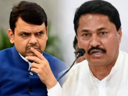 Nana Patole's big claim; He said, they not invited in Devendra Fadnavis CM oath swearing-in ceremony , my friend became the CM... | नाना पटोलेंचा मोठा दावा; म्हणाले, आम्हाला शपथविधीला बोलवले असते तर आलो असतो... Nana Patole's big claim; He said, they not invited in Devendra Fadnavis CM oath swearing-in ceremony , my friend became the CM... | नाना पटोलेंचा मोठा दावा; म्हणाले, आम्हाला शपथविधीला बोलवले असते तर आलो असतो...