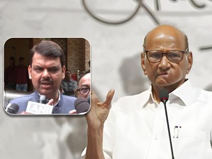 bjp dcm devendra fadnavis reaction over ncp sharad pawar announcement of retire from president post | शरद पवारांच्या निवृत्ती निर्णयावर देवेंद्र फडणवीसांची मोजक्या शब्दांत प्रतिक्रिया; म्हणाले...