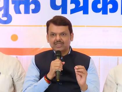 Maharashtra Assembly Election 2024: "Those whose home ministers went to jail tell us about law and order," Fadnavis said  | "ज्यांचा गृहमंत्रीच जेलमध्ये गेला ते आम्हाला कायदा सुव्यवस्थेबाबत सांगताहेत’’, देवेंद्र फडणवीसांचा टोला 