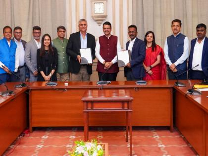 8 thousand crore helicopter manufacturing project in Nagpur | नागपुरात ८ हजार कोटींचा हेलिकॉप्टर निर्मिती प्रकल्प, मुख्यमंत्री फडणवीस यांच्या उपस्थितीत मॅक्स एरोस्पेसशी करार 8 thousand crore helicopter manufacturing project in Nagpur | नागपुरात ८ हजार कोटींचा हेलिकॉप्टर निर्मिती प्रकल्प, मुख्यमंत्री फडणवीस यांच्या उपस्थितीत मॅक्स एरोस्पेसशी करार