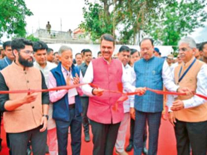 Satnavari village near Nagpur becomes the country's first smart, intelligent village | नागपूरजवळचे सातनवरी गाव झाले देशातील पहिले स्मार्ट, इंटेलिजंट गाव, मुख्यमंत्री फडणवीस यांच्या हस्ते उद्घाटन Satnavari village near Nagpur becomes the country's first smart, intelligent village | नागपूरजवळचे सातनवरी गाव झाले देशातील पहिले स्मार्ट, इंटेलिजंट गाव, मुख्यमंत्री फडणवीस यांच्या हस्ते उद्घाटन