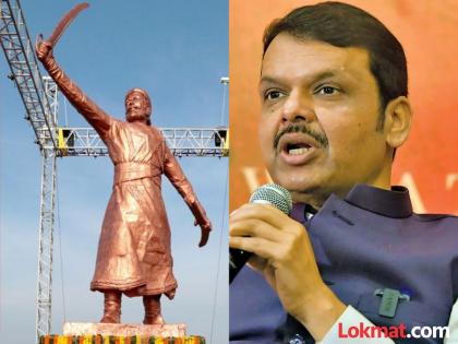 Deputy Chief Minister Devendra Fadnavis reacted to the case of the statue of Chhatrapati Shivaji Maharaj falling down | "महाराष्ट्र सरकारने हा पुतळा तयार केला नव्हता, नेव्हीने..." मालवण घटनेनंतर फडणवीसांची पहिली प्रतिक्रिया